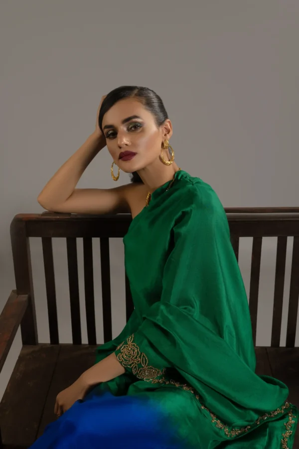 Ocean Glow ombré kaftan - Image 2